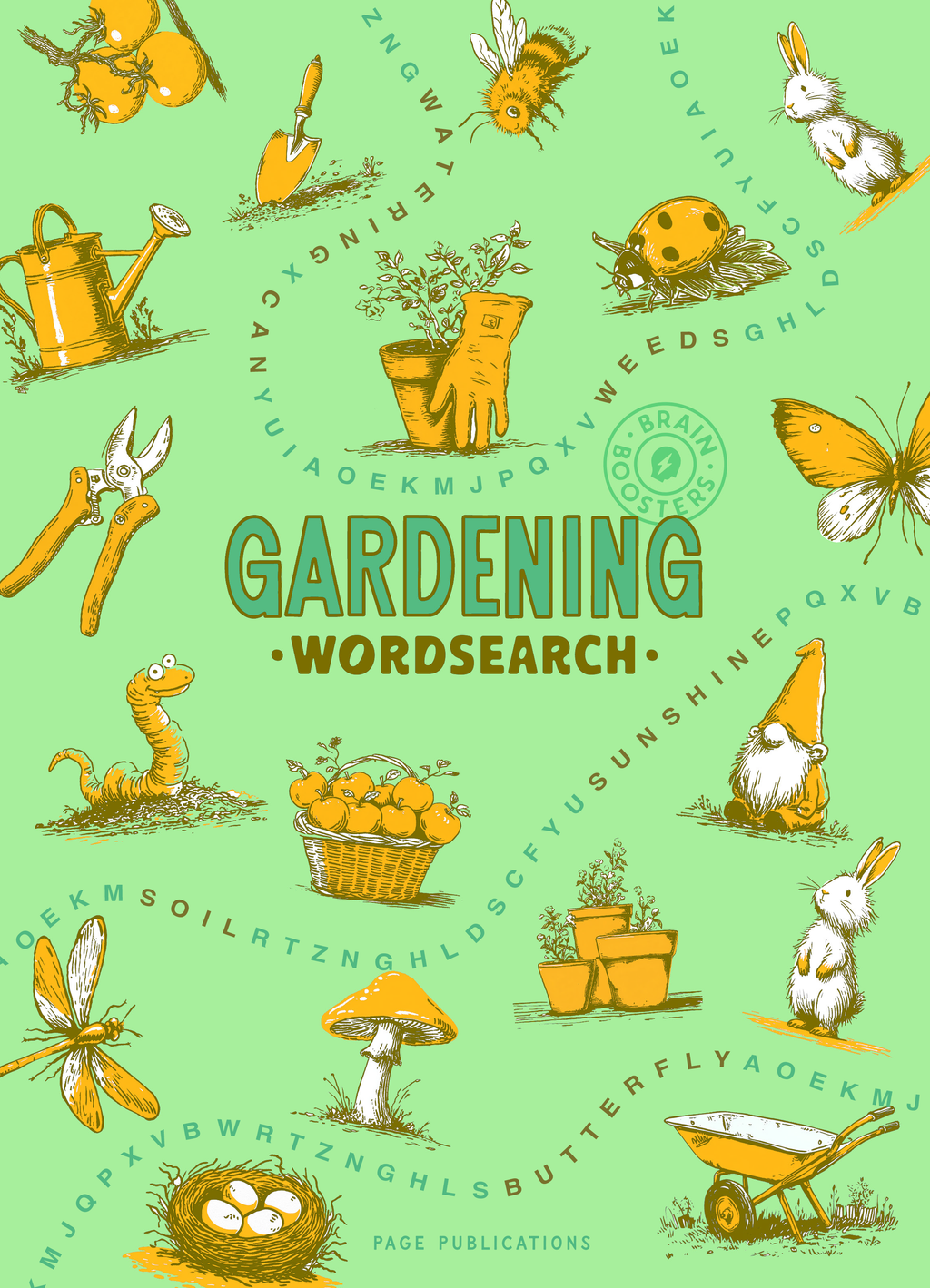 Gardening Wordsearch: Fun Garden-Themed Word Search Puzzles