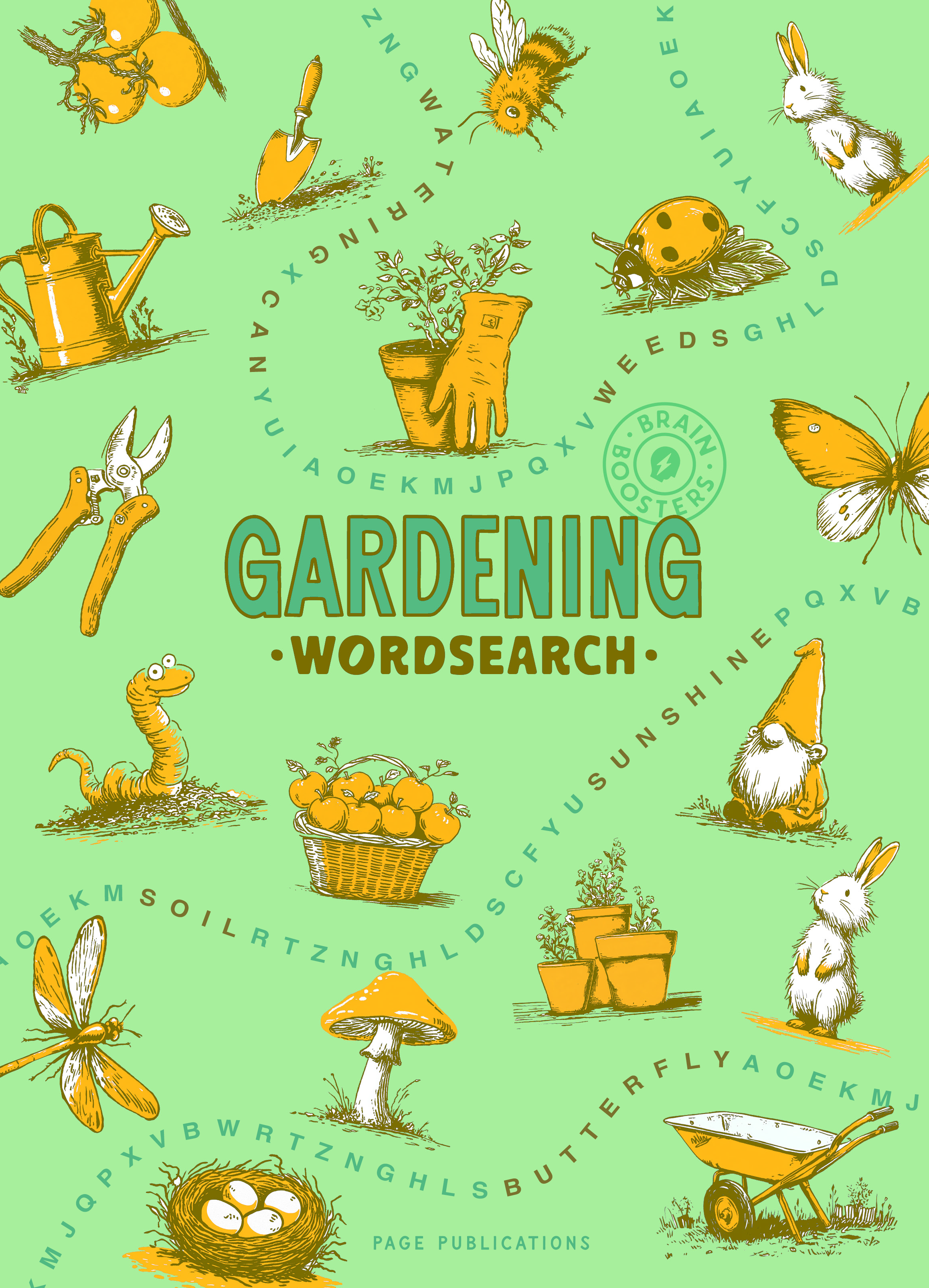 Gardening Wordsearch: Fun Garden-Themed Word Search Puzzles