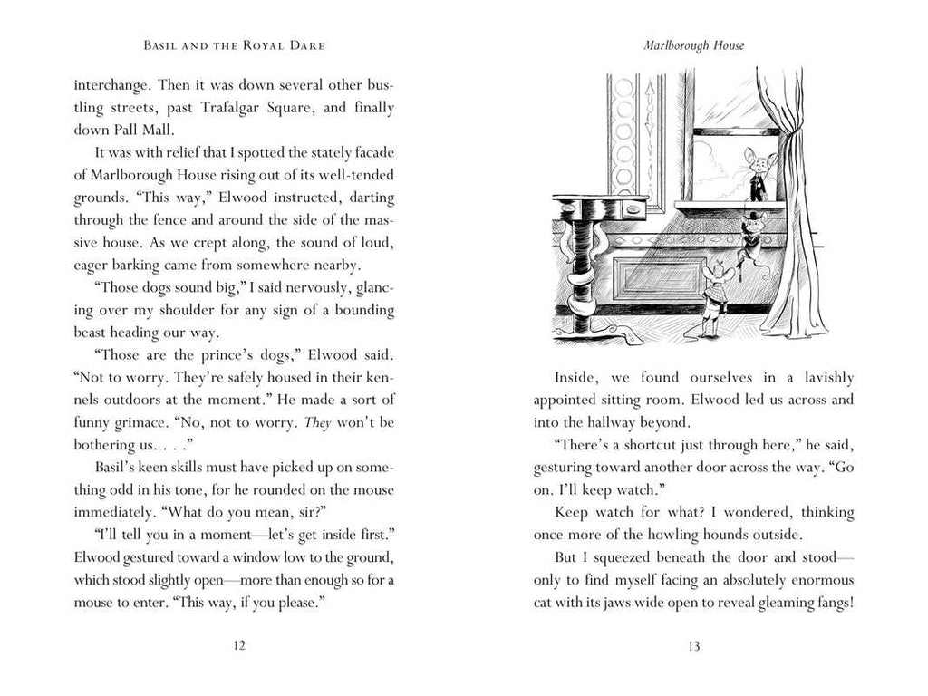 Basil and the Royal Dare by: Hardcover; 96 pages / English
