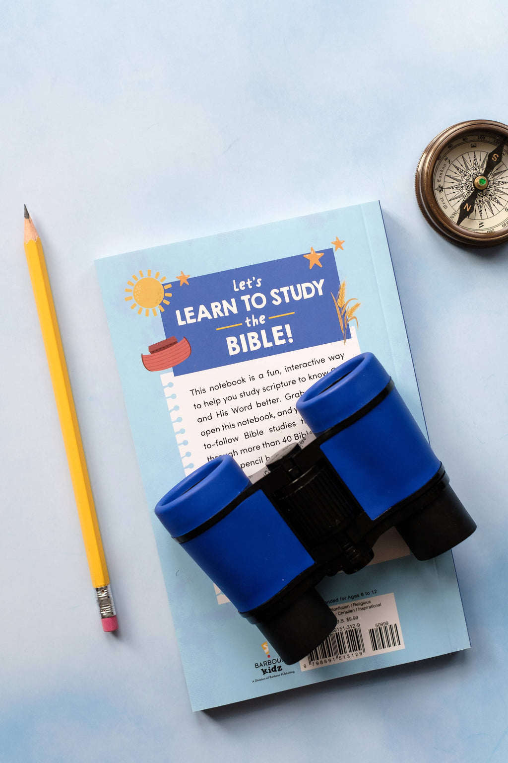 Kids' Bible Adventure Notebook: Easy-to-Follow Bible Studies