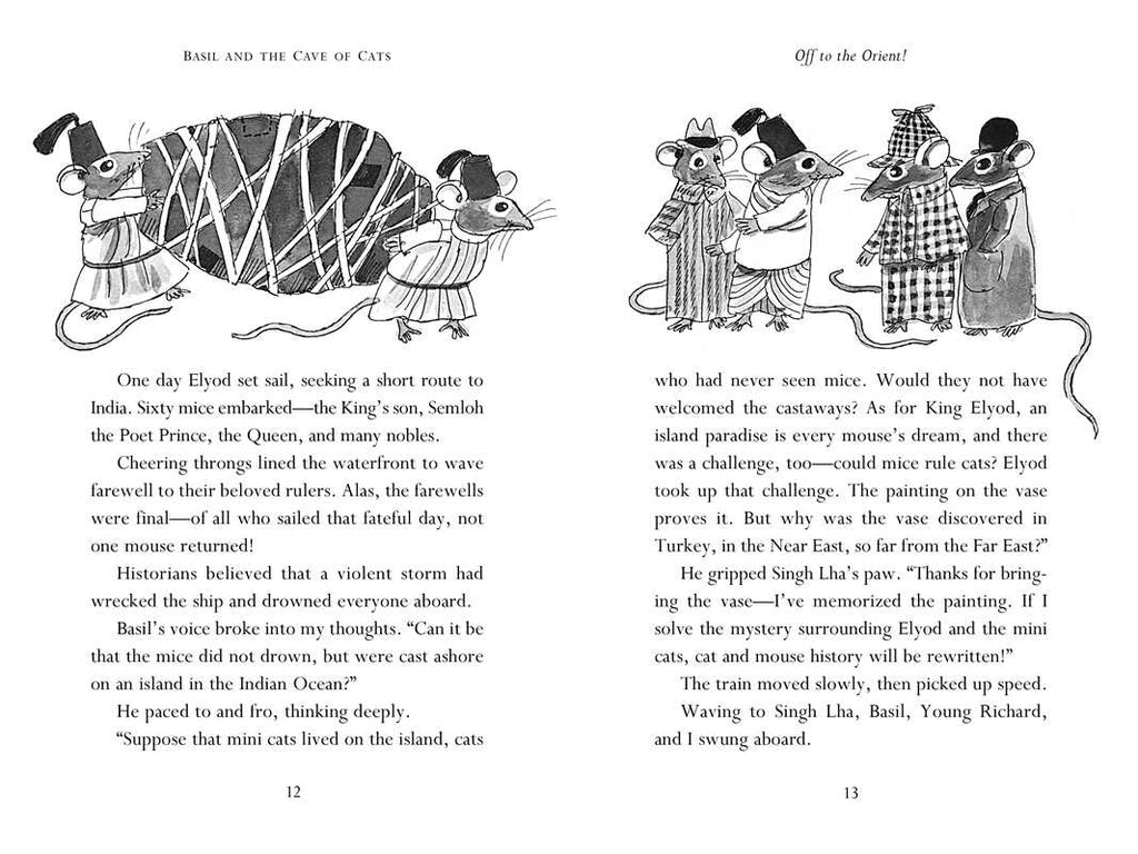 Basil and the Cave of Cats by Eve Titus: Paperback; 112 pages / English