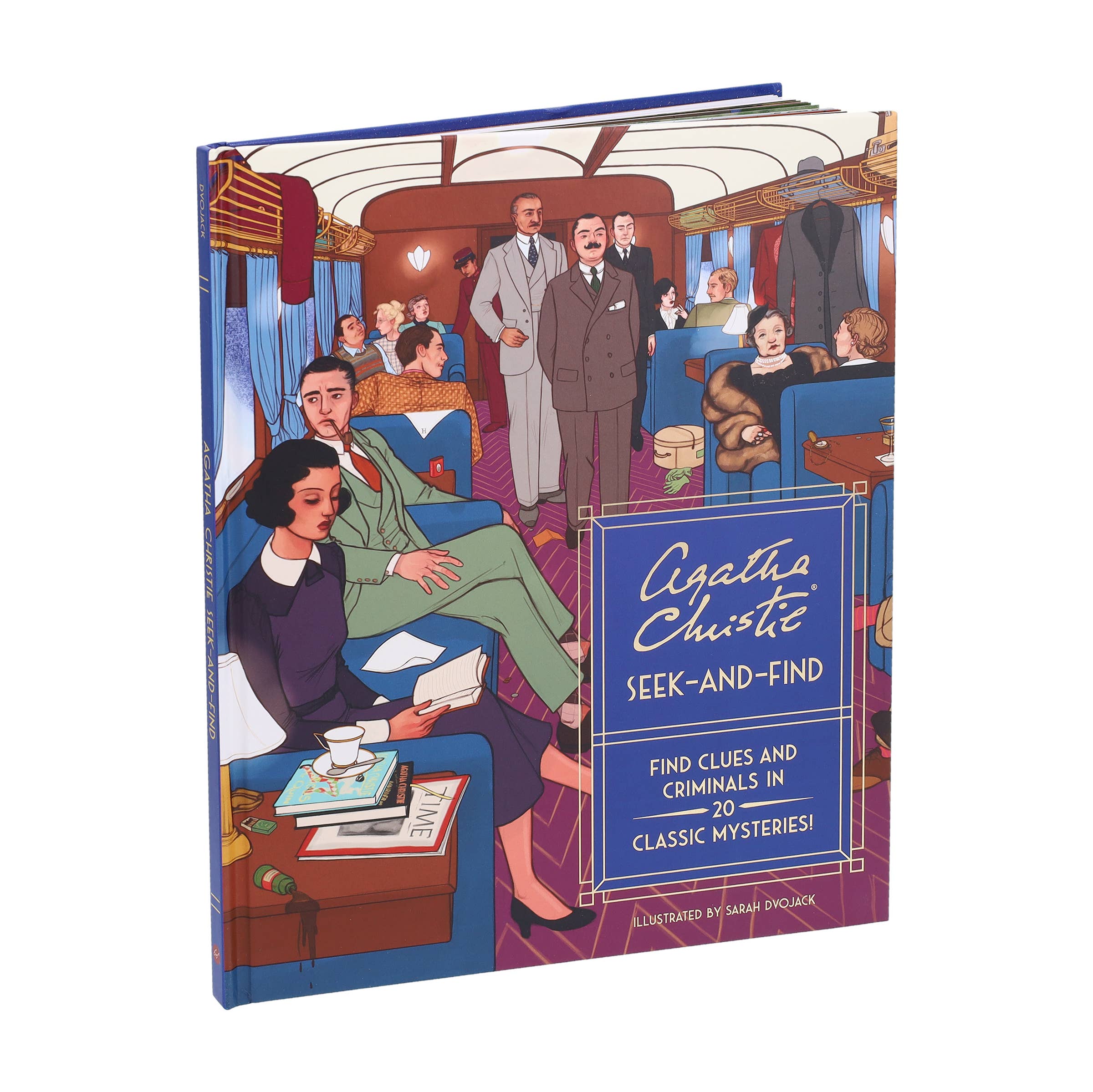 Agatha Christie Seek-and-Find