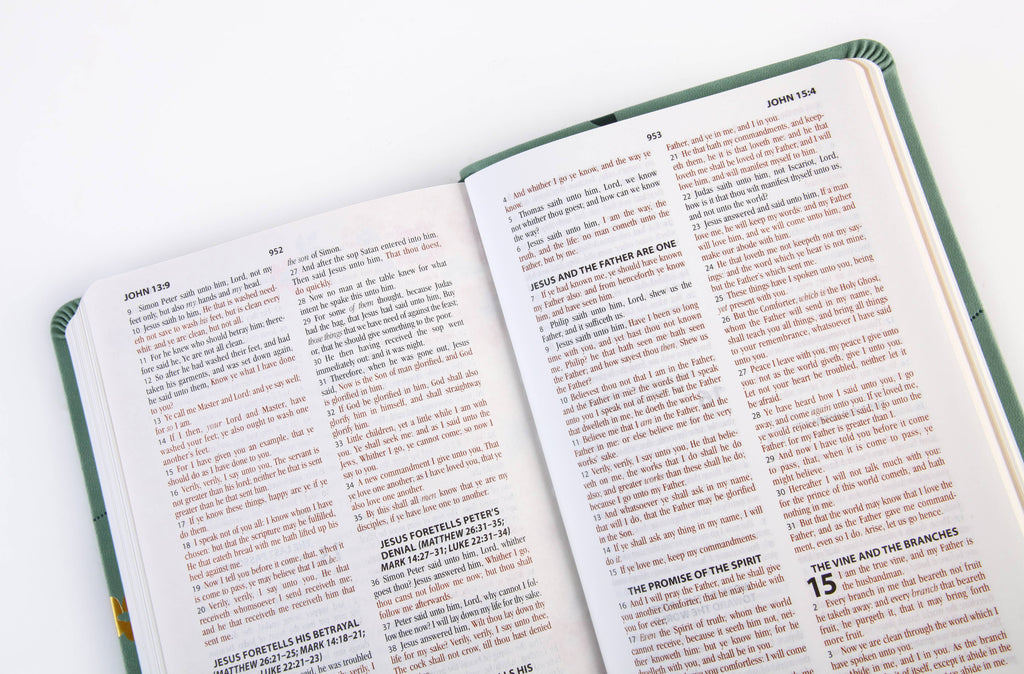 The Holy Bible KJV: Prayer Map Edition