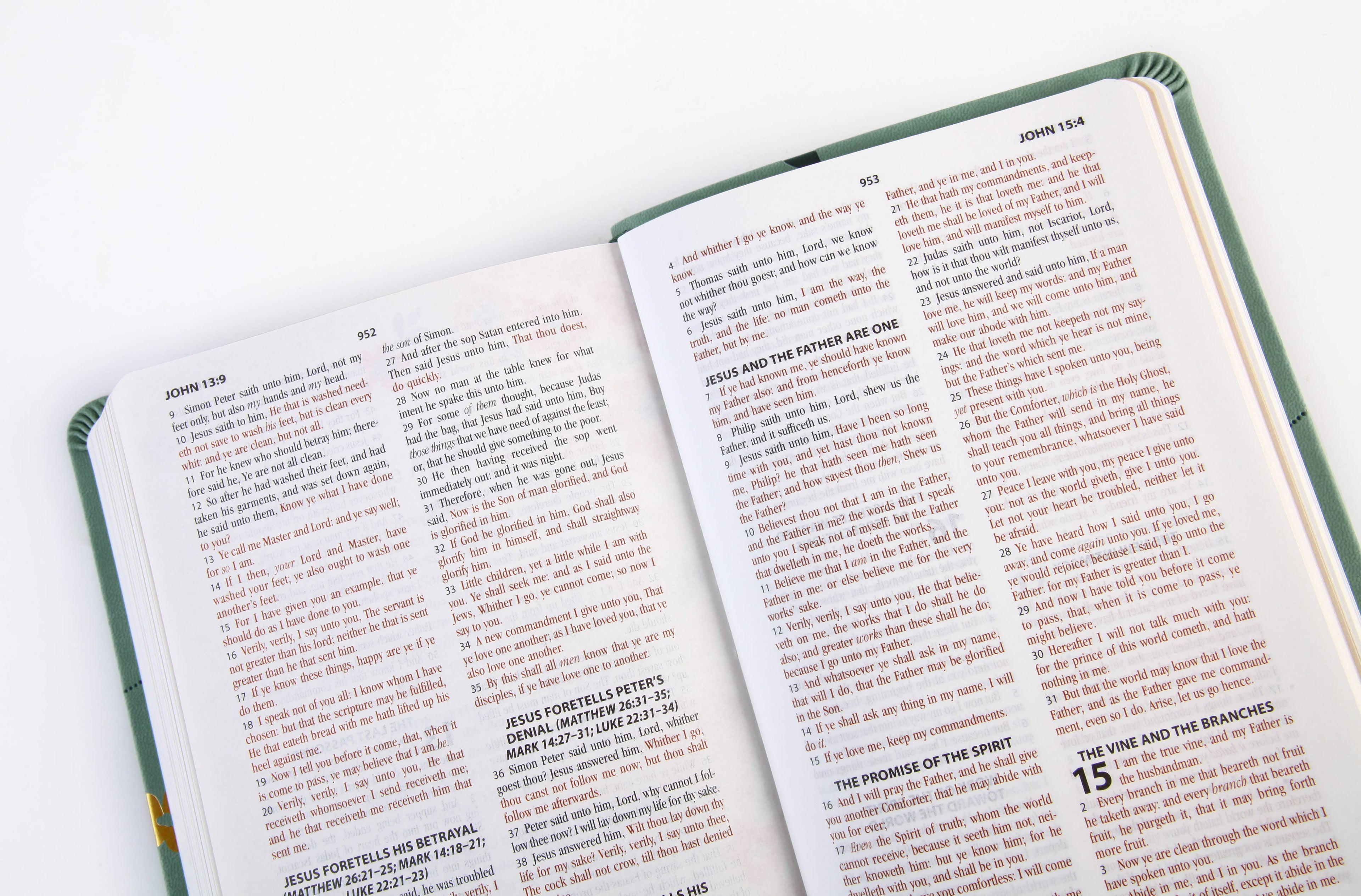 The Holy Bible KJV: Prayer Map Edition