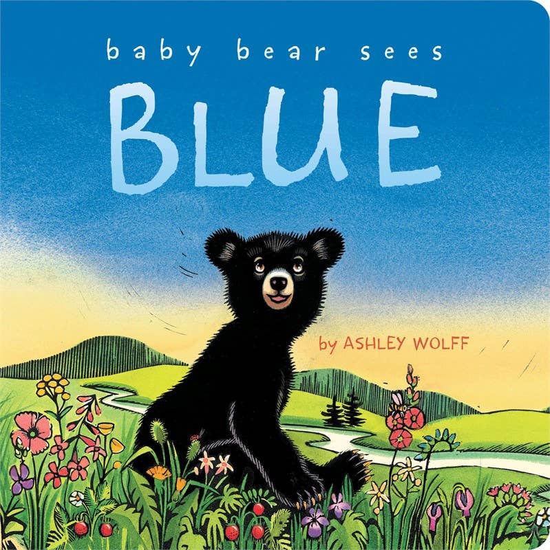 Baby Bear Sees Blue by Ashley Wolff: Board Books; 42 pages / English