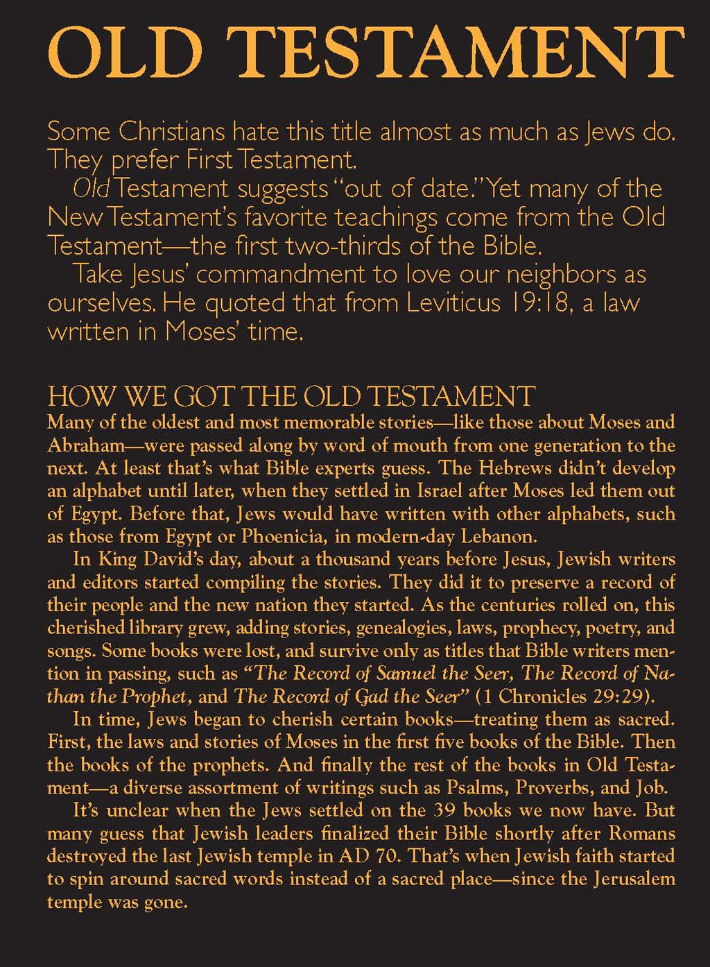 The Complete Guide to The Bible