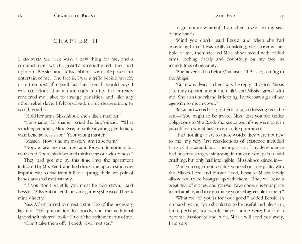Jane Eyre by Charlotte Bronte: Hardcover; 672 pages / English