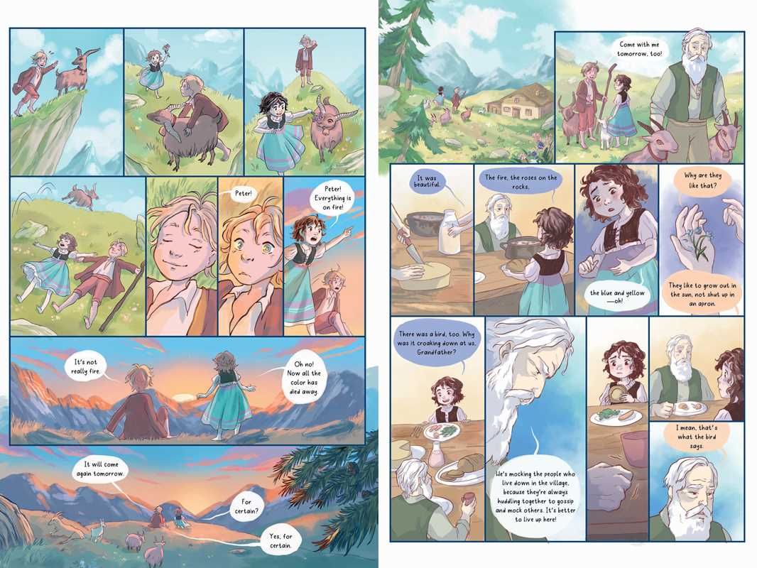 Graphic Novel Classics: The Secret Garden, Anne of Green Gables, and Heidi by Mariah  Marsden: Paperback; 584 pages / English