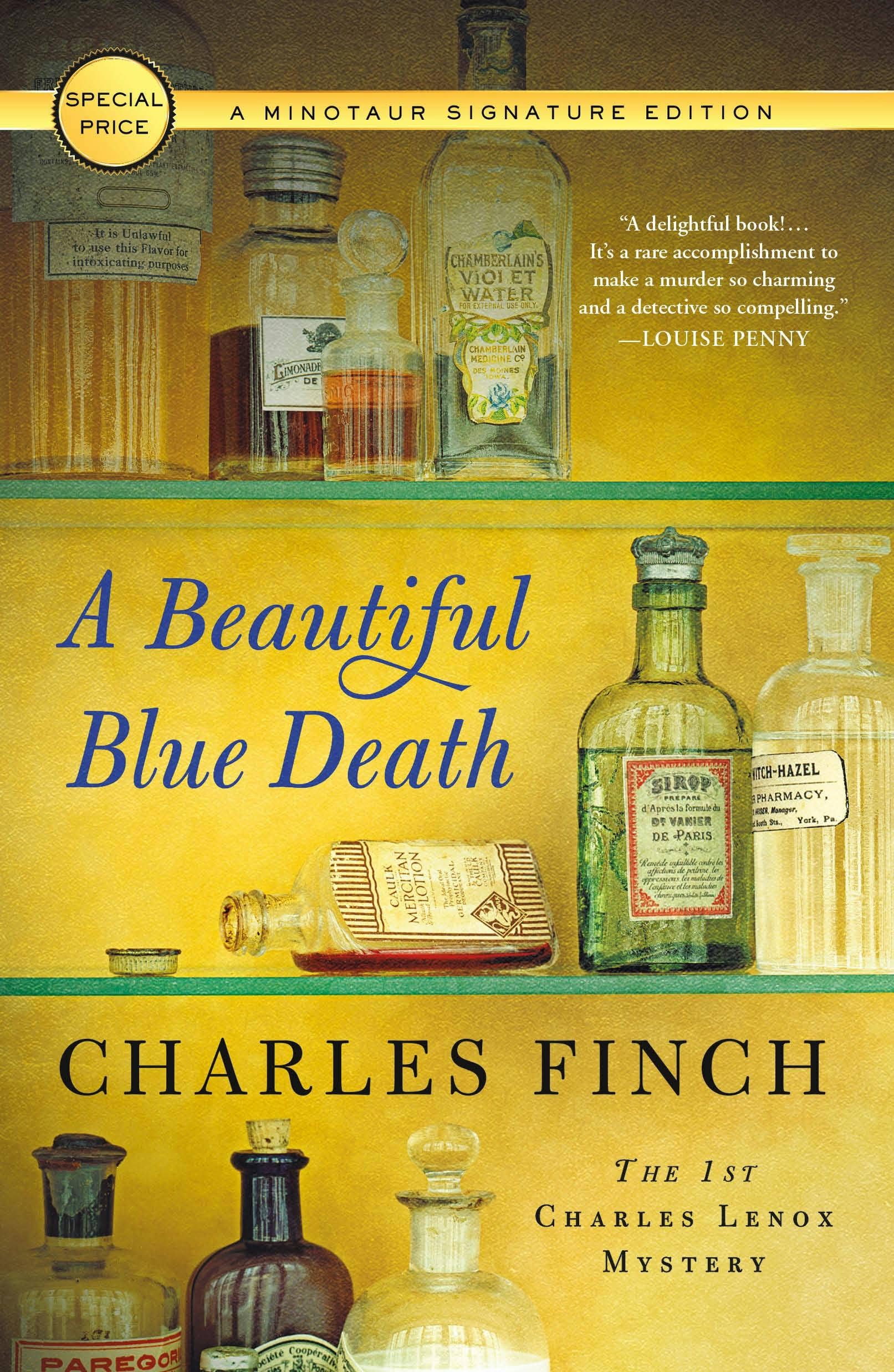 Beautiful Blue Death: Charles Lenox Mystery