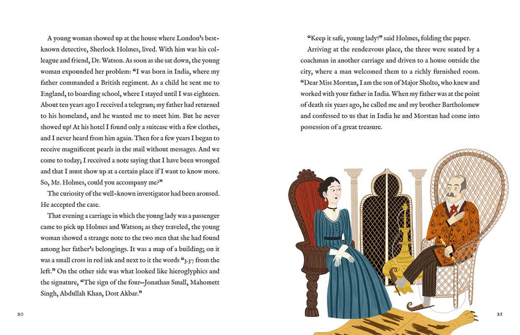 Classic Detective stories by: Hardcover; 96 pages / English