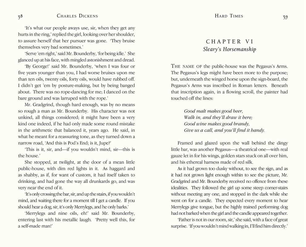 Hard Times by Charles Dickens: Hardcover; 384 pages / English