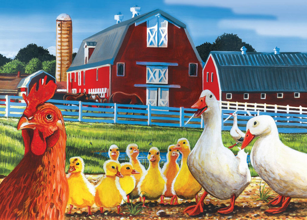 Dwight's Ducks (tray) 35pc puzzle