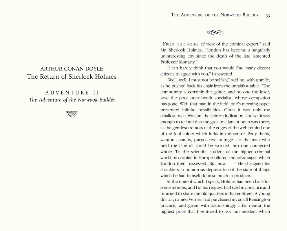 Return of Sherlock Holmes by Sir Arthur Conan Doyle: Hardcover; 416 pages / English