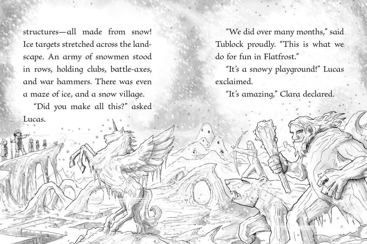 Adventures in Flatfrost by Jordan Quinn: Paperback; 128 pages / English