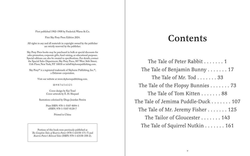 Essential Beatrix Potter Storytime Collection by Beatrix Potter: Hardcover; 184 pages / English
