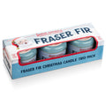 Christmas Candle in Fraser Fir 3.5oz Mini Trio