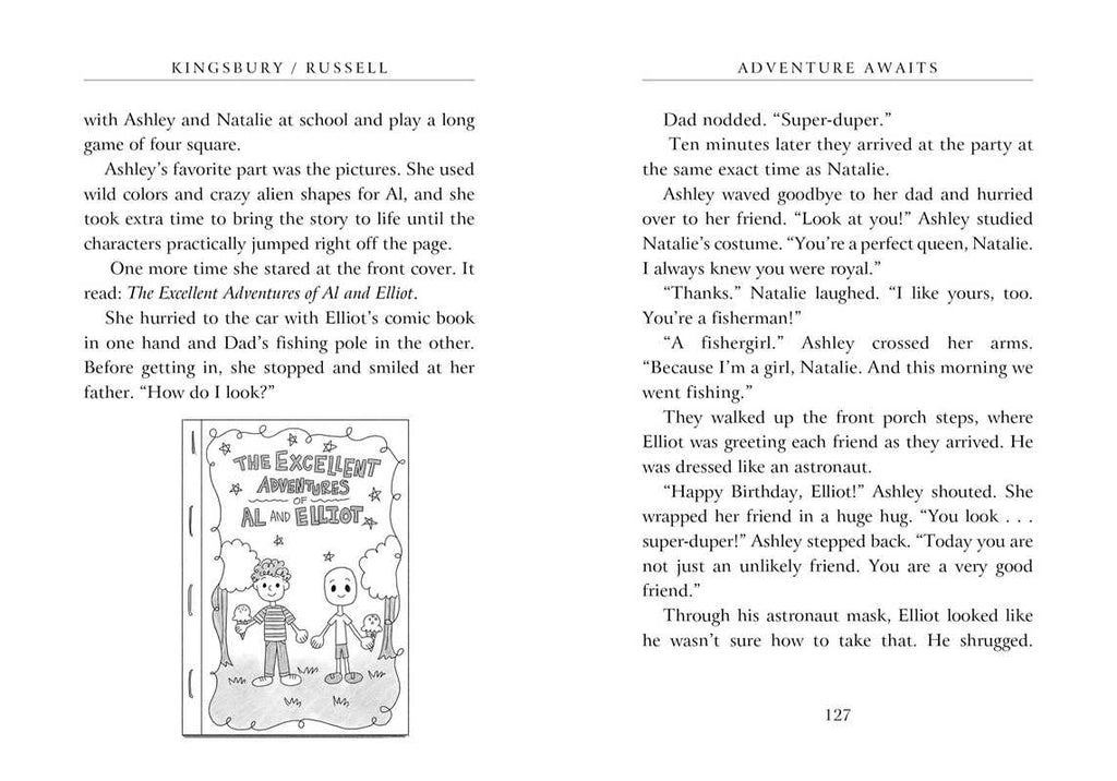 Adventure Awaits by Karen Kingsbury: Hardcover; 288 pages / English