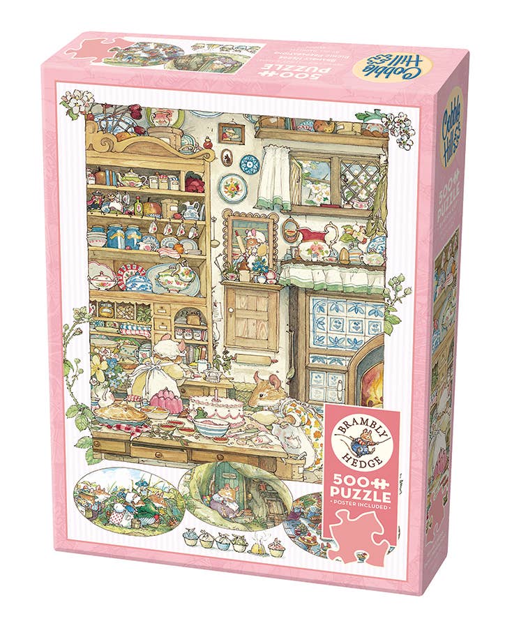 Brambly Hedge Picnic Preparations 500pc puzzle