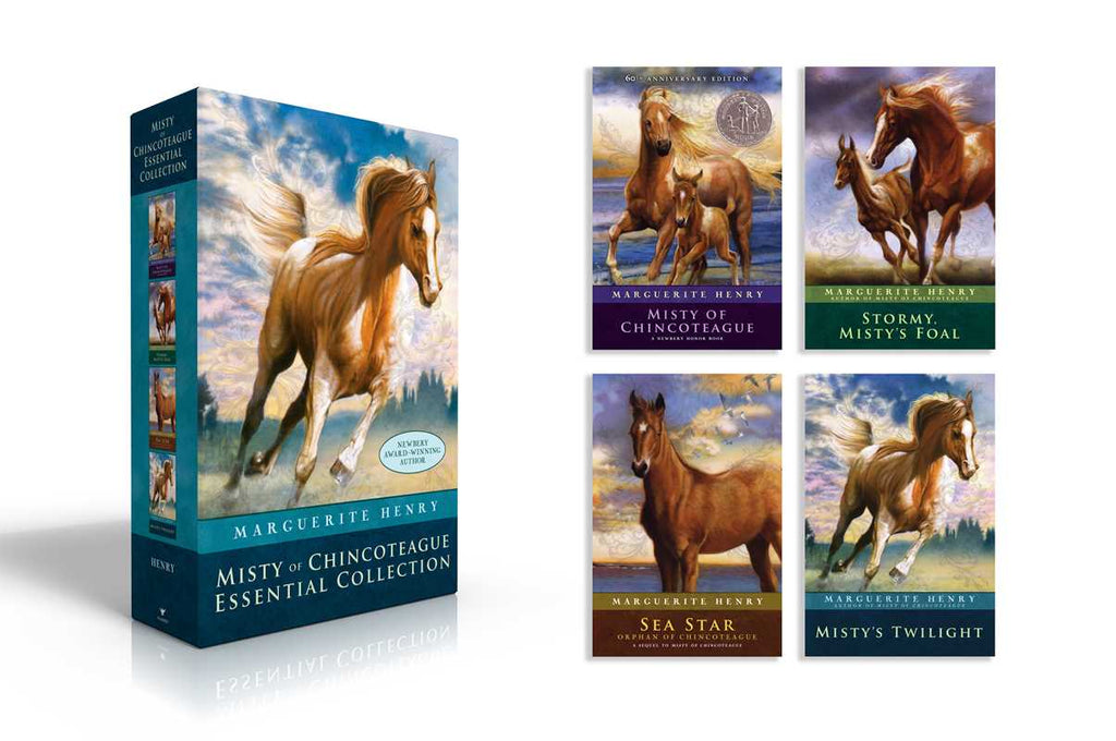 Misty of Chincoteague Essential Collection (Boxed Set) by Marguerite Henry: Paperback; 736 pages / English