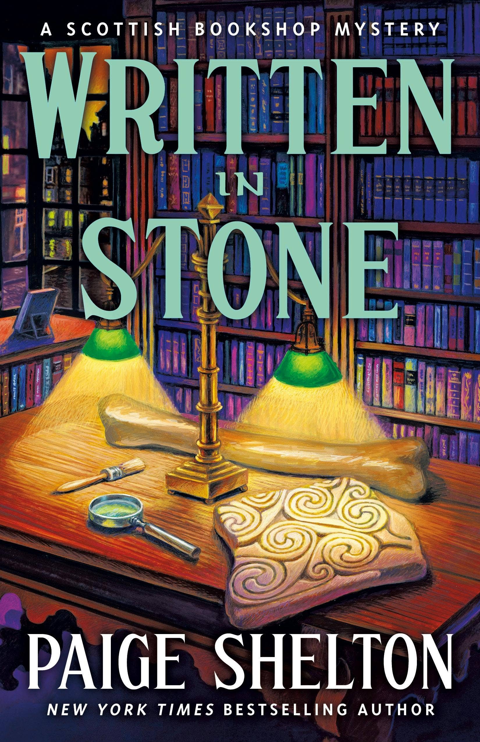 Written In Stone: A Scottish Bookshop Mystery #2
