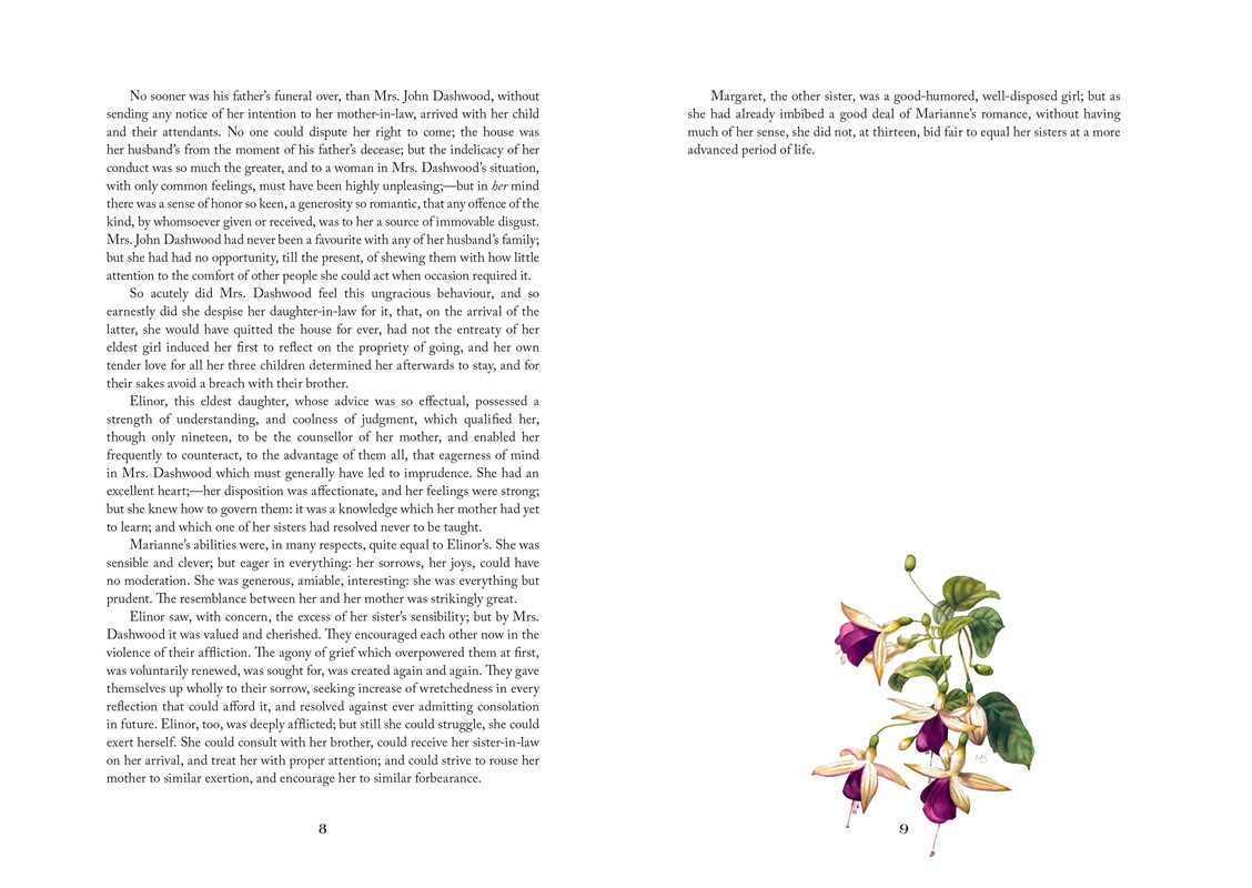 Sense and Sensibility by Jane  Austen: Hardcover; 296 pages / English
