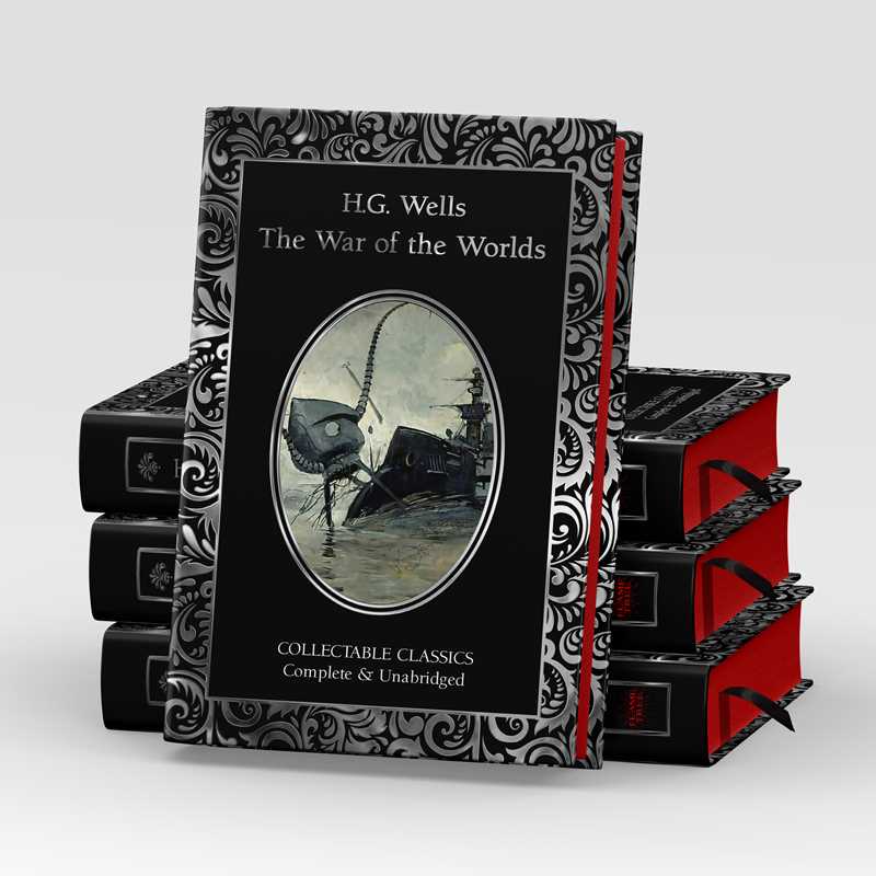 War of the Worlds by H.G. Wells: Hardcover; 544 pages / English