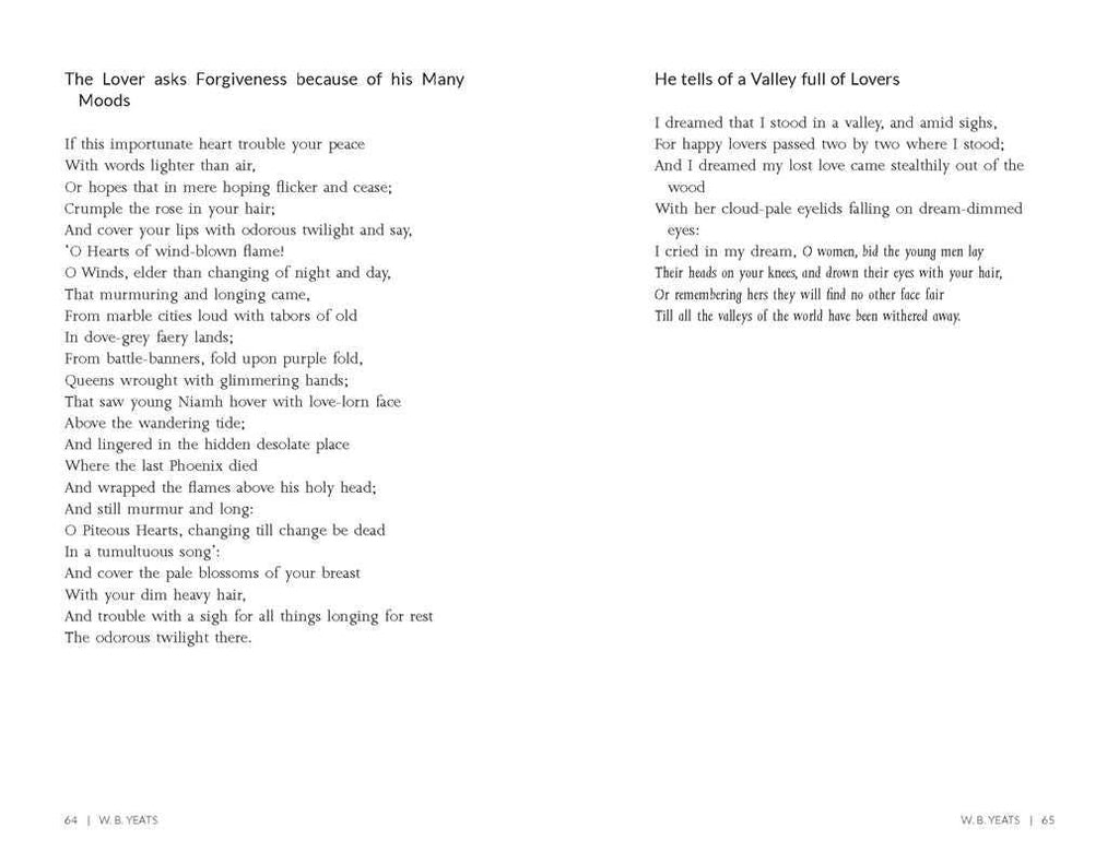 Poetry of W. B. Yeats by W. B. Yeats: Hardcover; 224 pages / English