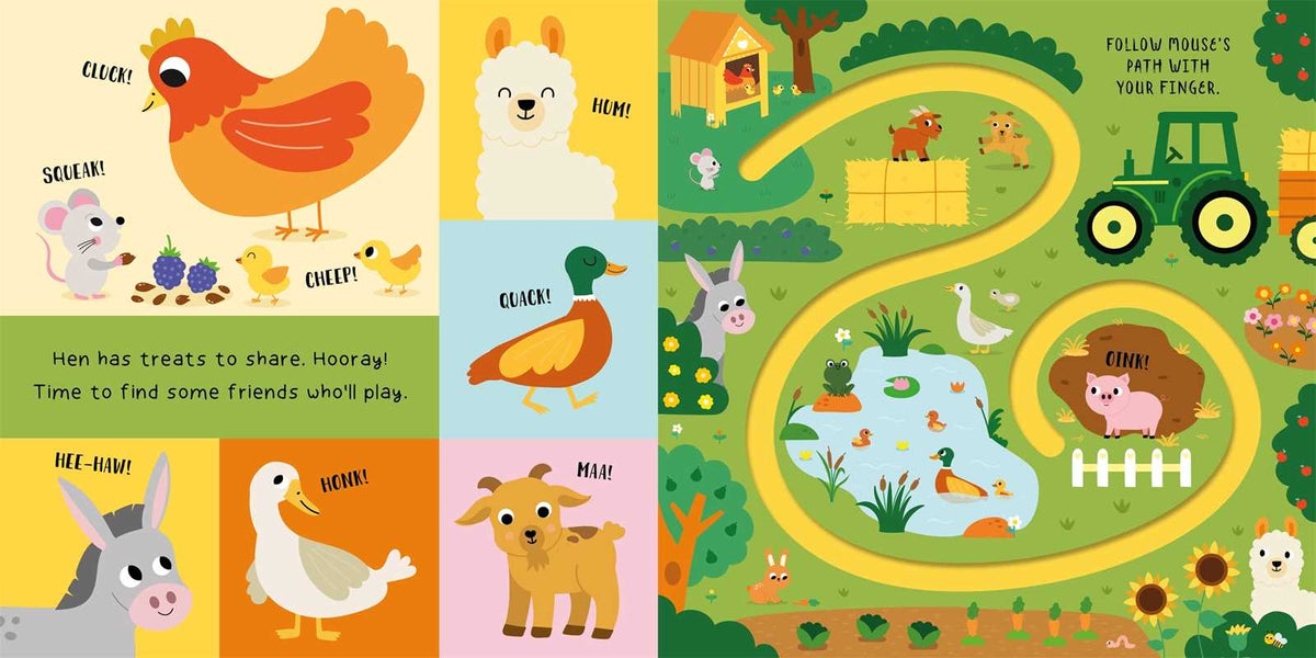 Let's Play! Farm by IglooBooks: Board Books; 12 pages / English