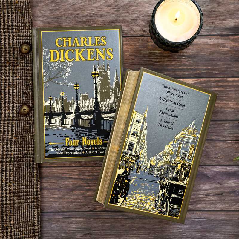 Charles Dickens Four Novels by Charles Dickens: Hardcover; 912 pages / English