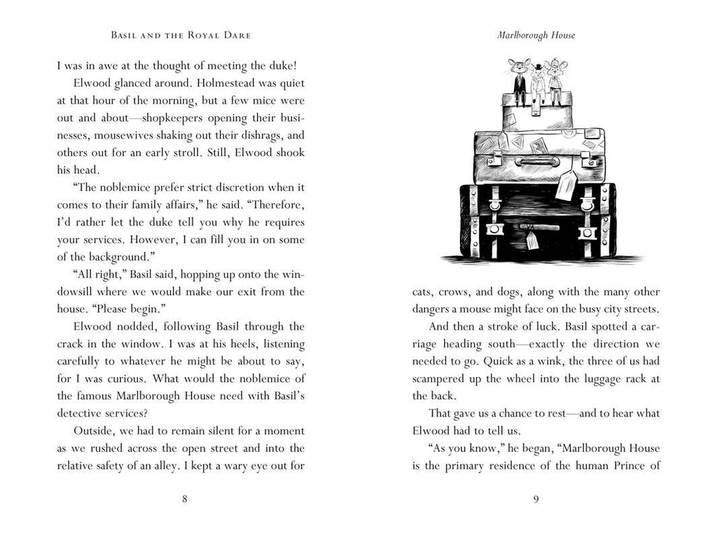 Basil and the Royal Dare by: Hardcover; 96 pages / English