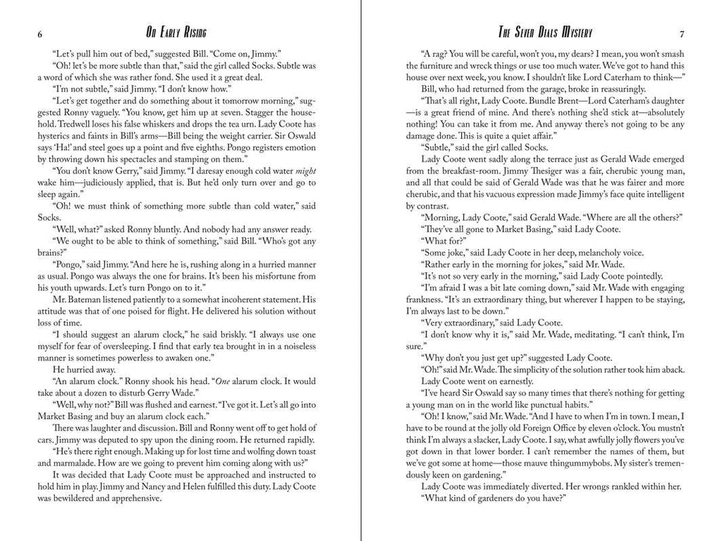 Seven Dials Mystery by Agatha Christie: Paper Over Board; 216 pages / English