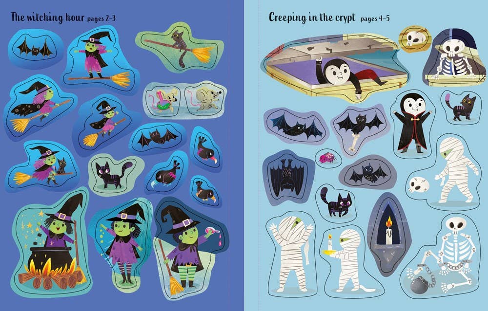 First Sticker Book Halloween : Usborne