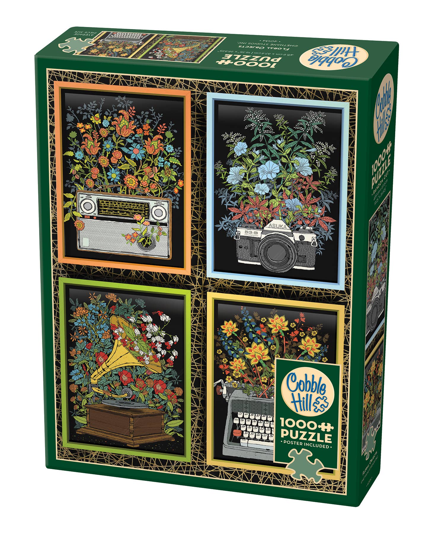 Floral Objects 1000pc puzzle