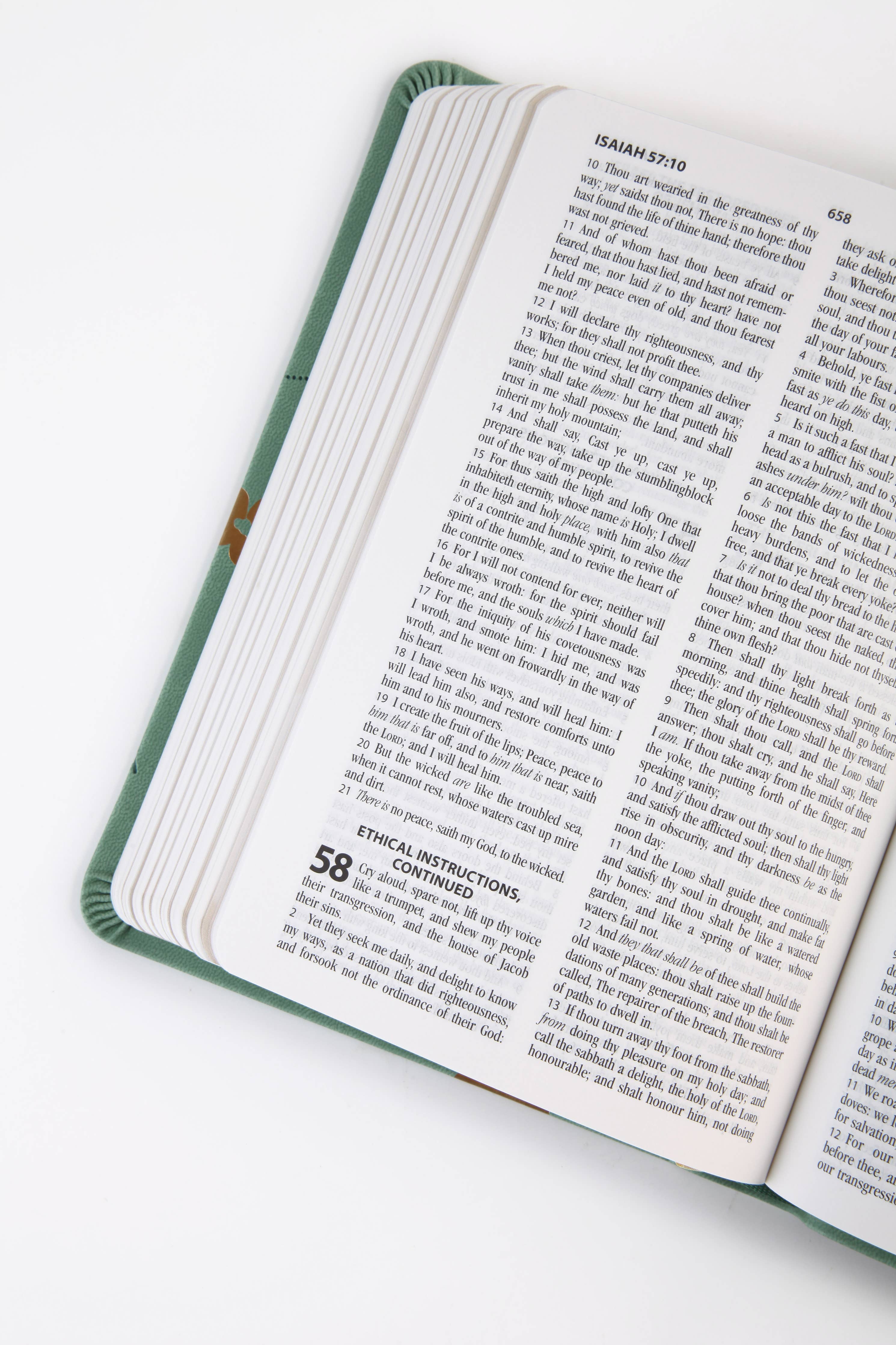 The Holy Bible KJV: Prayer Map Edition