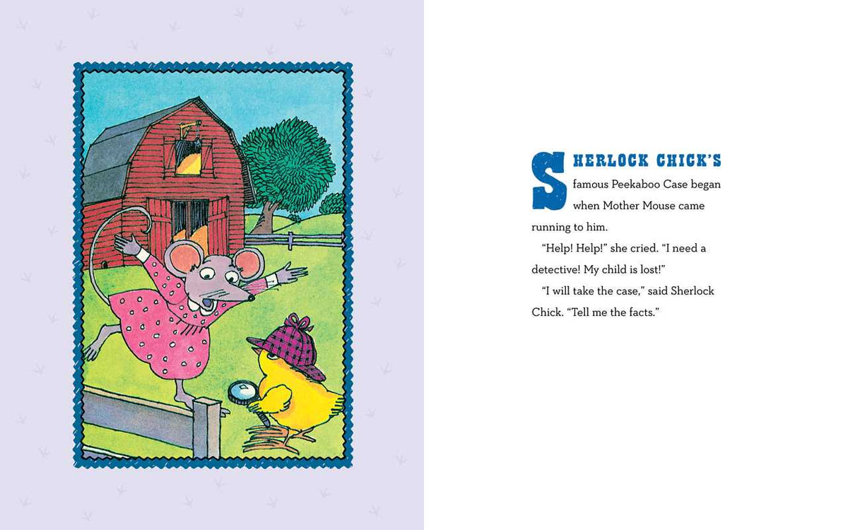 Sherlock Chick and the Peekaboo Mystery by Robert Quackenbush: Paperback; 48 pages / English