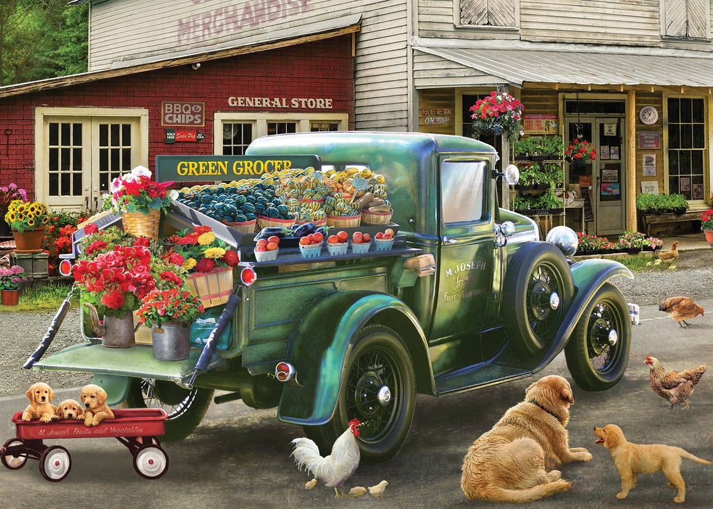 Green Grocer (tray) 35pc puzzle