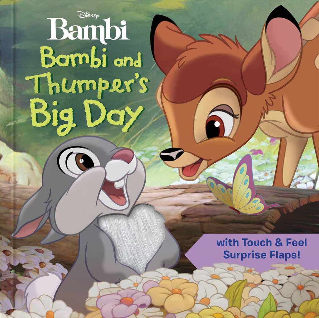 Disney: Bambi And Thumper's Big Day (Lift The Flaps)