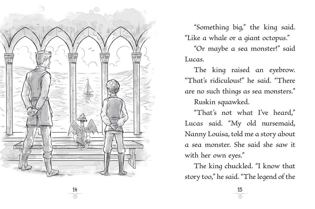 Sea Monster! by Jordan Quinn: Paperback; 128 pages / English