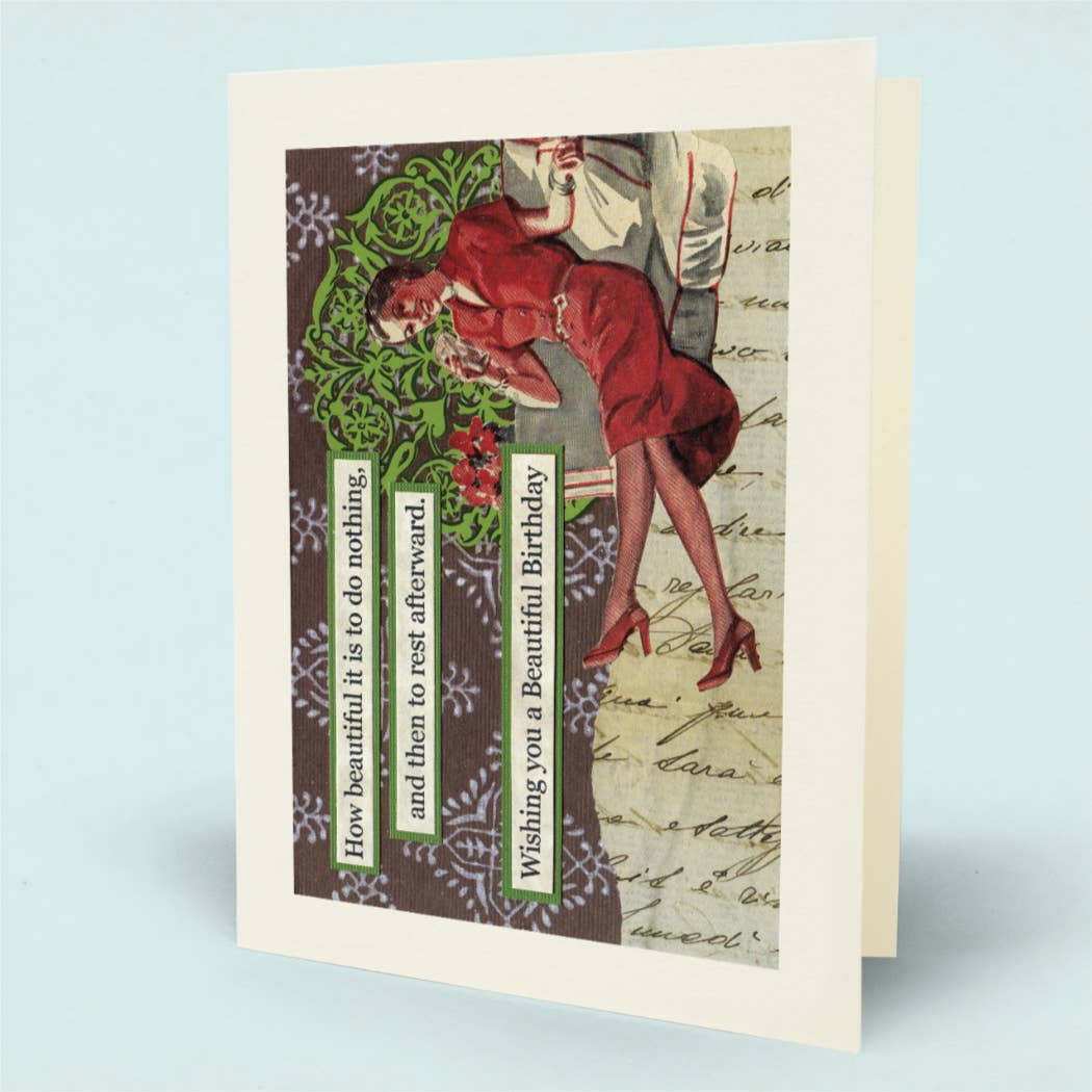 Do Nothing Card
