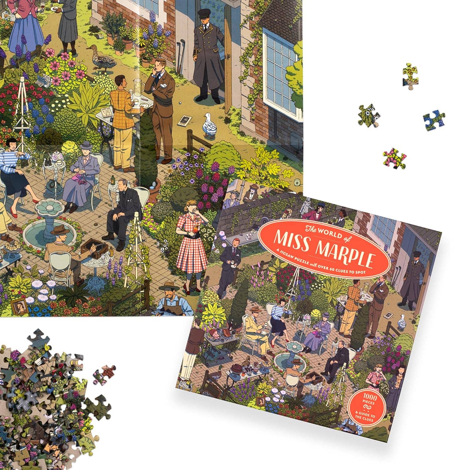 The World of Miss Marple 1000 Piece Puzzle