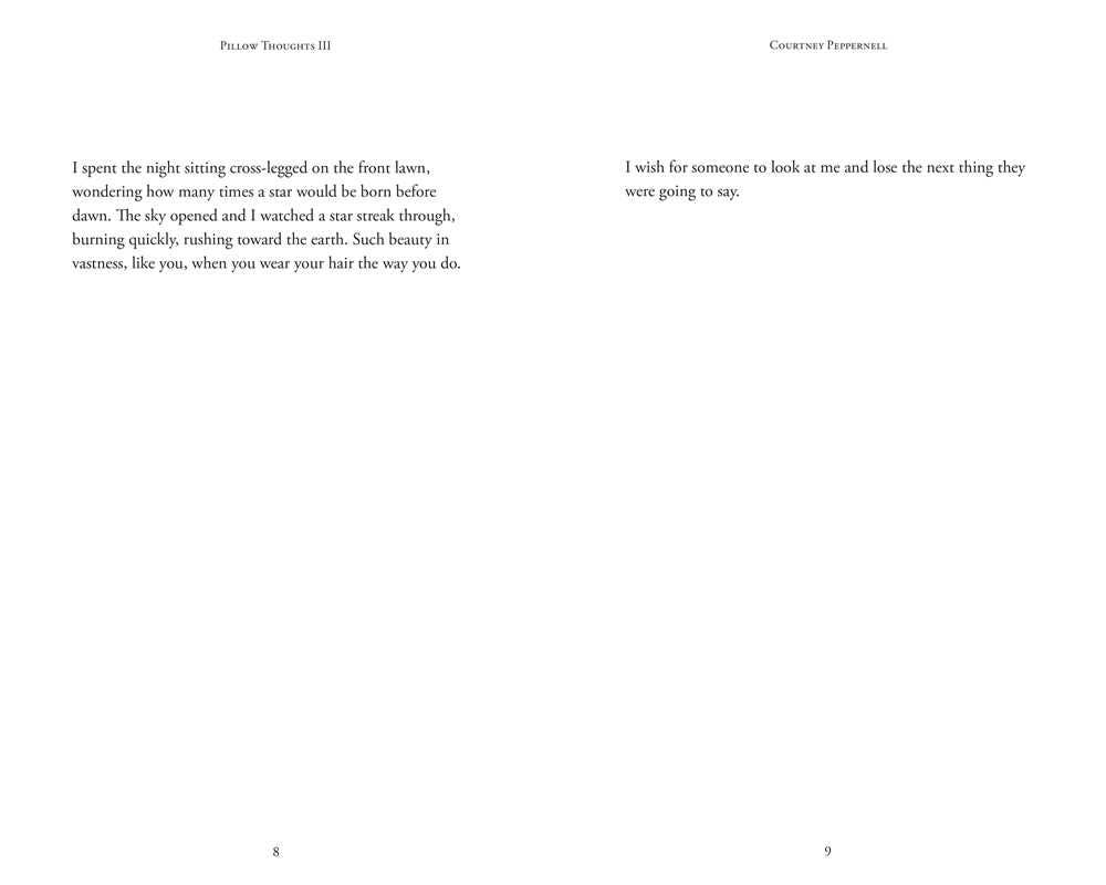 Pillow Thoughts III by Courtney  Peppernell: Paperback; 224 pages / English