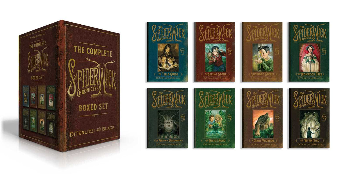 Complete Spiderwick Chronicles Boxed Set by Tony DiTerlizzi: Paperback; 1392 pages / English
