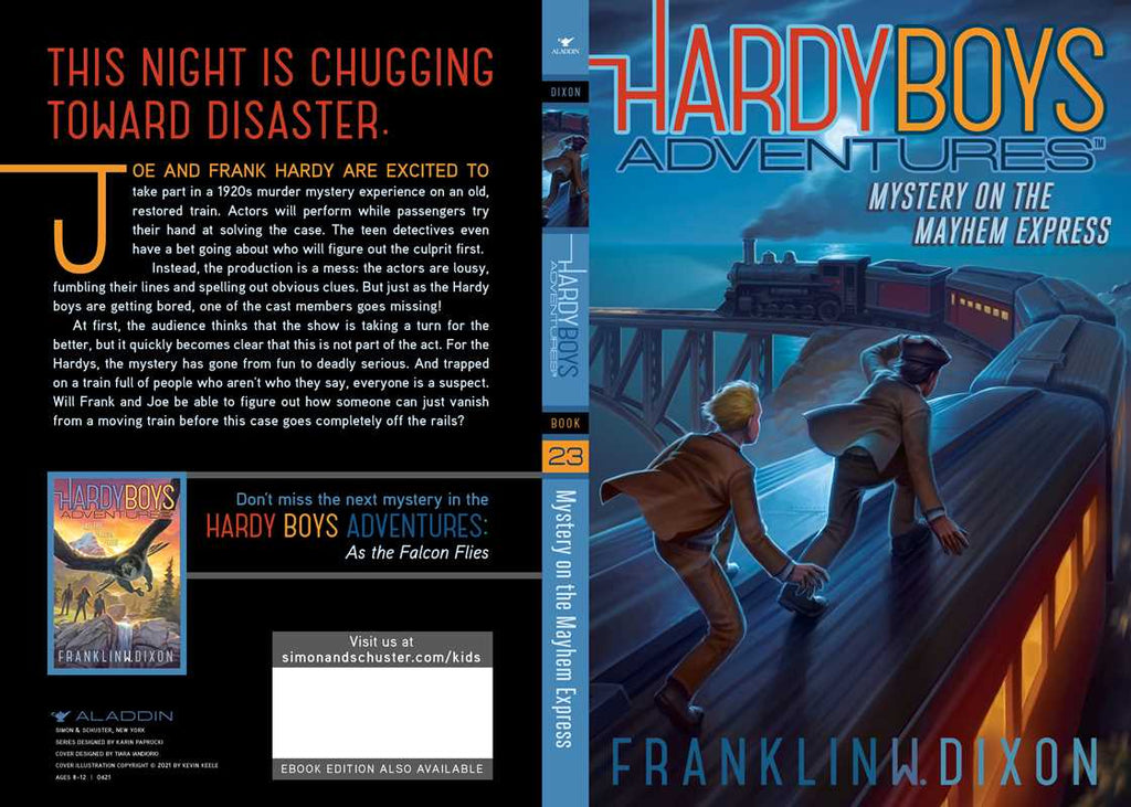 Mystery on the Mayhem Express by Franklin  W. Dixon: Paperback; 176 pages / English