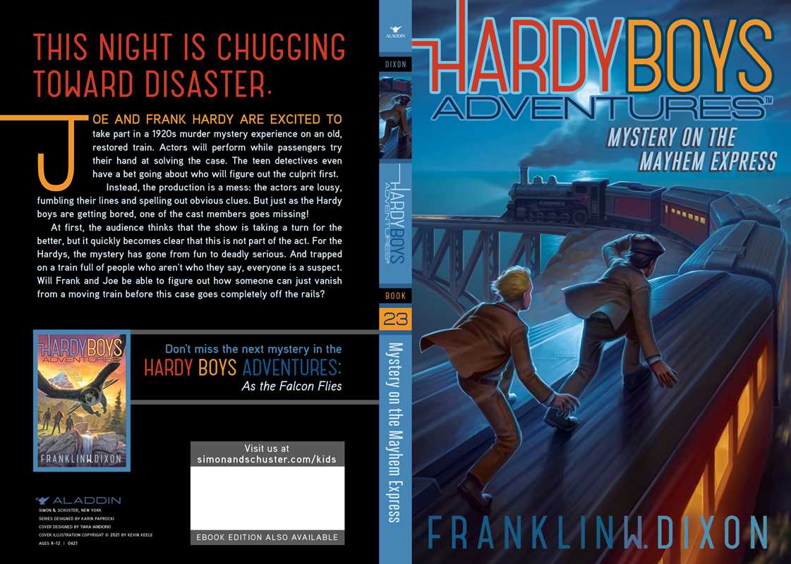 Mystery on the Mayhem Express by Franklin  W. Dixon: Paperback; 176 pages / English