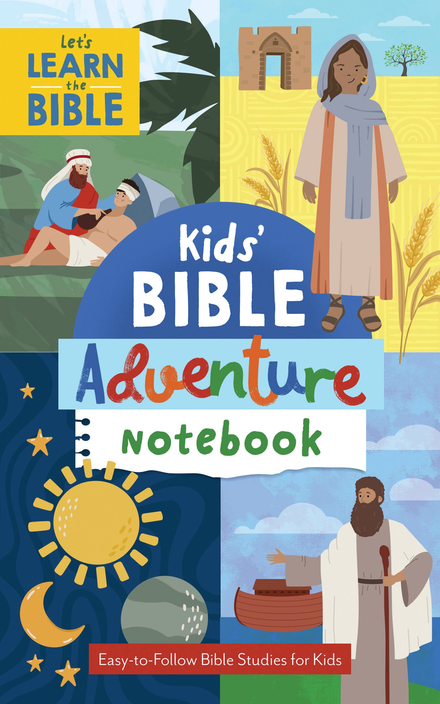 Kids' Bible Adventure Notebook: Easy-to-Follow Bible Studies