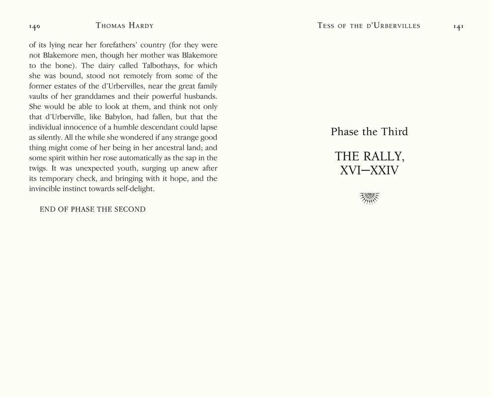 Tess of the d'Urbervilles by Thomas Hardy: Hardcover; 576 pages / English