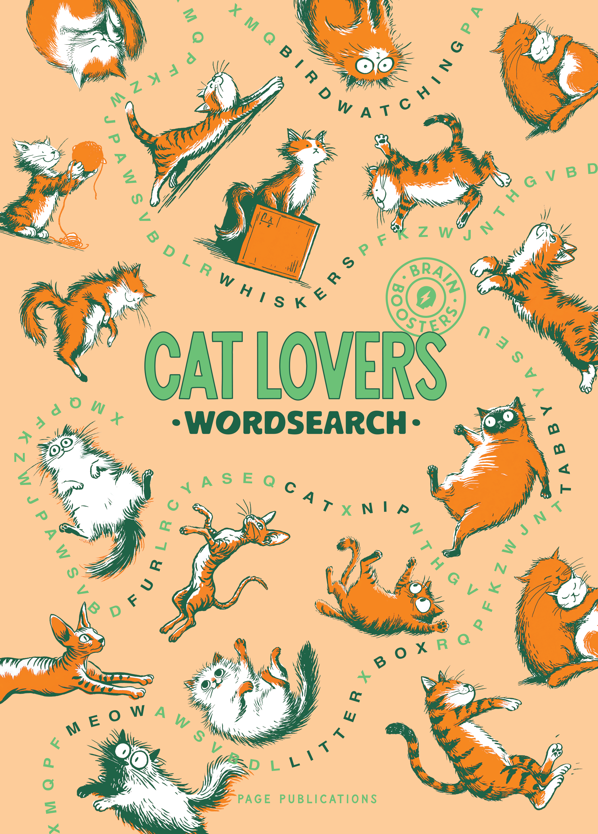 Cat Lovers Wordsearch: Fun Cat-Themed Word Search Puzzles