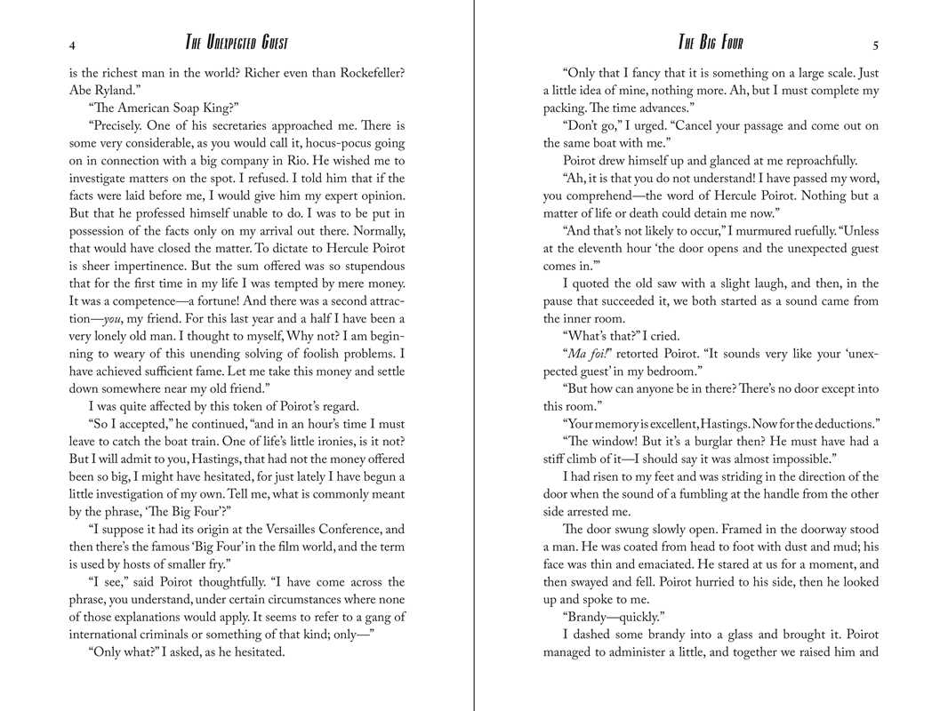 Big Four by Agatha Christie: Paper Over Board; 216 pages / English