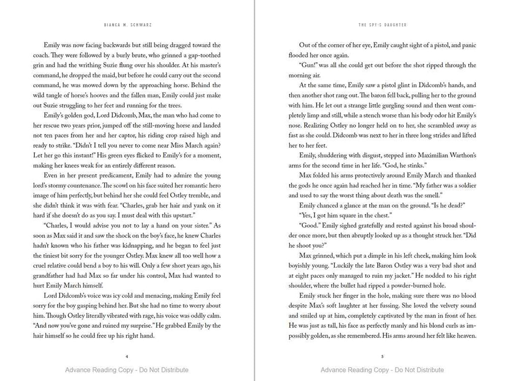 Spy's Daughter by Bianca  M. Schwarz: Paperback; 320 pages / English
