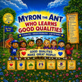 Myron the Ant Who Learns Good Qualities: Building Character One Quality at a Time (The Adventures of Myron the Ant, #5) by James Grandinetti, Signed by Local Author